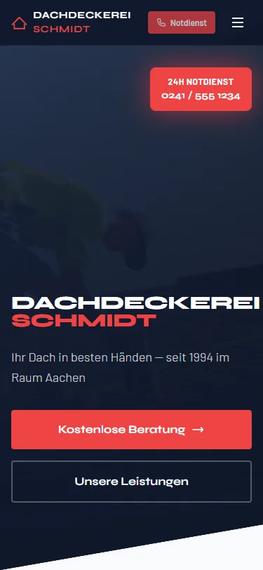 Beispiel Mobile Dachdecker