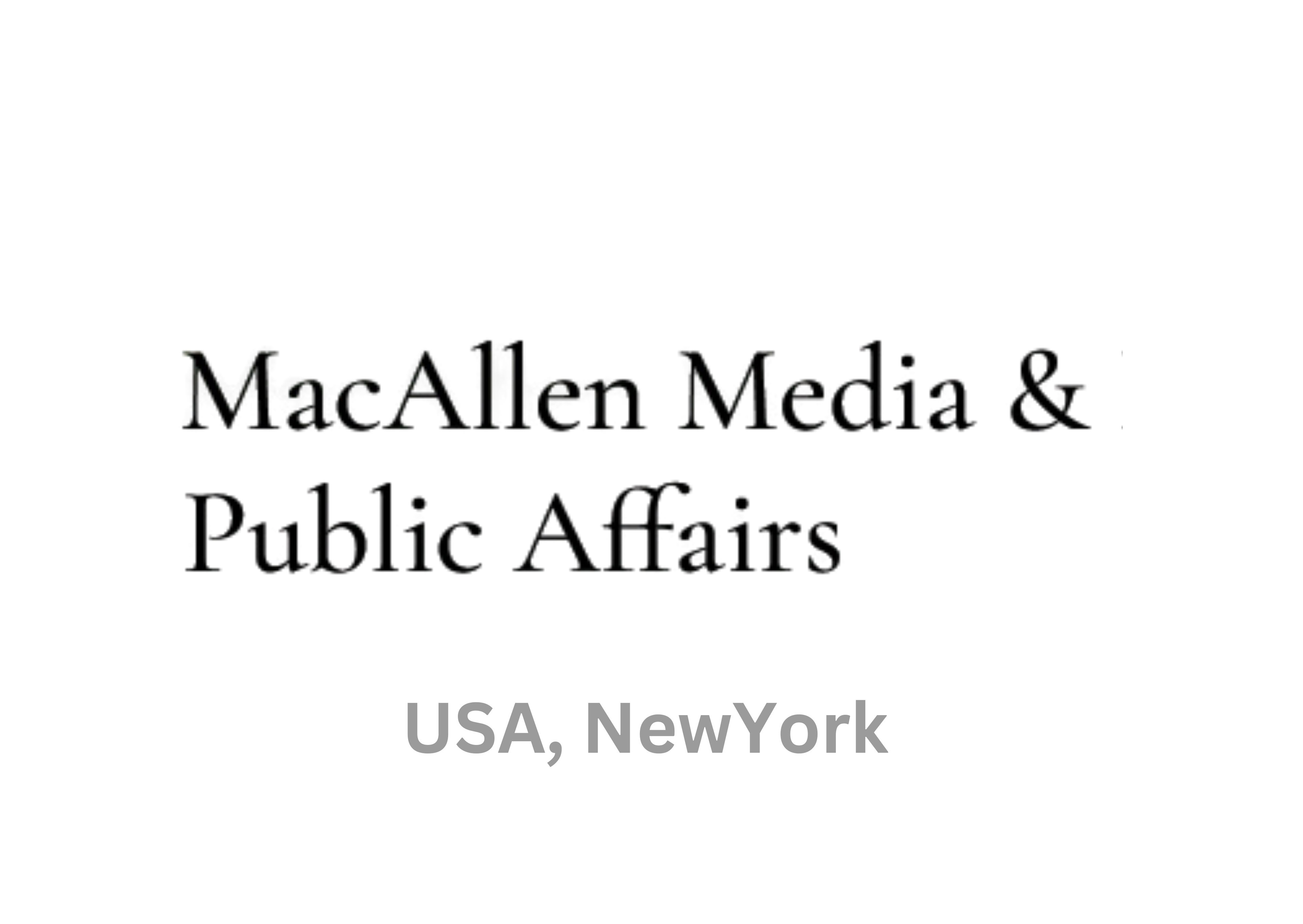 MacAllen Media & Public Affairs